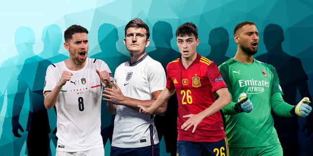 Chiellini, Shaw feature in star-studded Euro 2020 Team of the Tournament