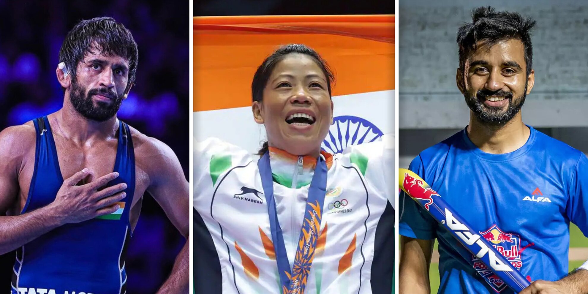 Olympics flag bearers India