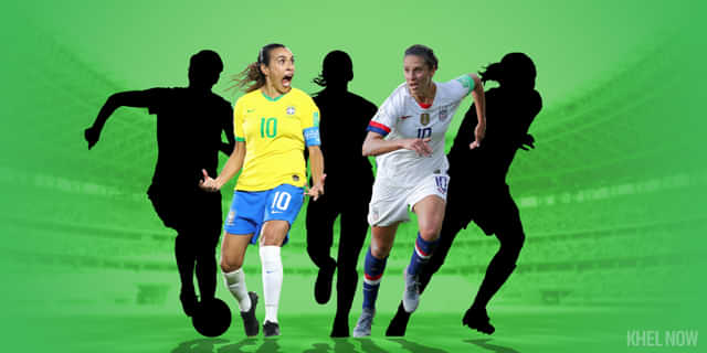 Top five women's footballers with most Olympics appearances