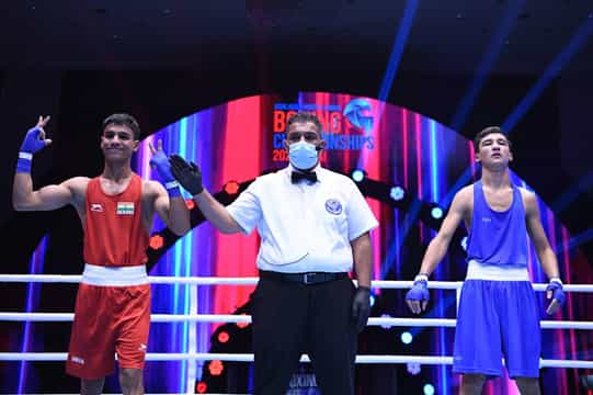 Gaurav Saini reaches final of Asian Youth & Junior Boxing Championships
