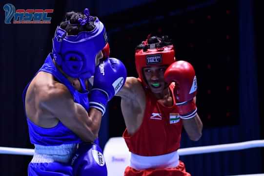 Bishwamitra qualify for Asian Youth and Junior Boxing Championships final