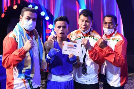 Chongtham reaches Asian Youth and Junior Boxing Championships semi final