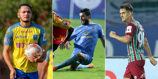 Top 10 players with most red cards in Indian Super League