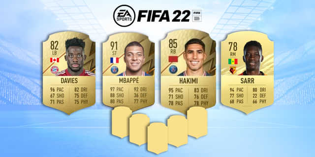 Here are the nine fastest players who are part of the new FIFA 22