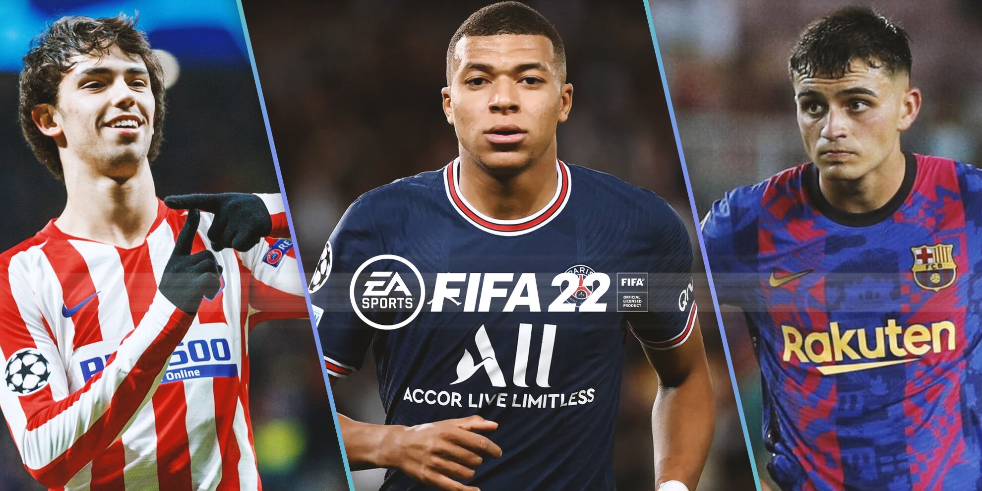 Top 10 players with highest potential rating in FIFA 22