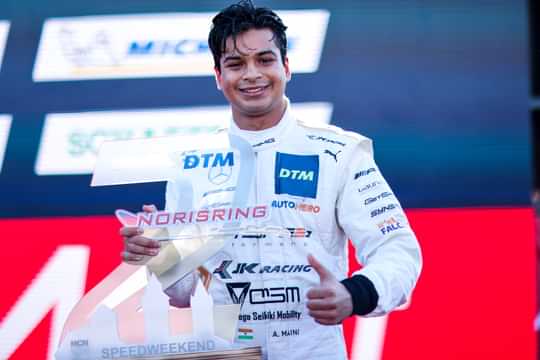 Arjun Maini ends 2021 DTM season on strong note