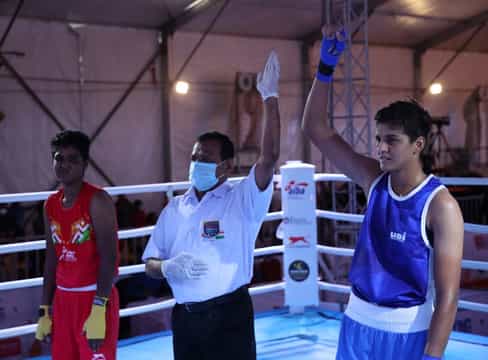 Jaismine enters final of Women’s National Boxing Championships