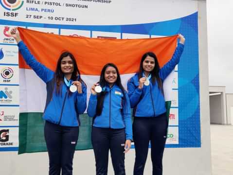 India win 10 gold medals at Junior World Shooting Championships