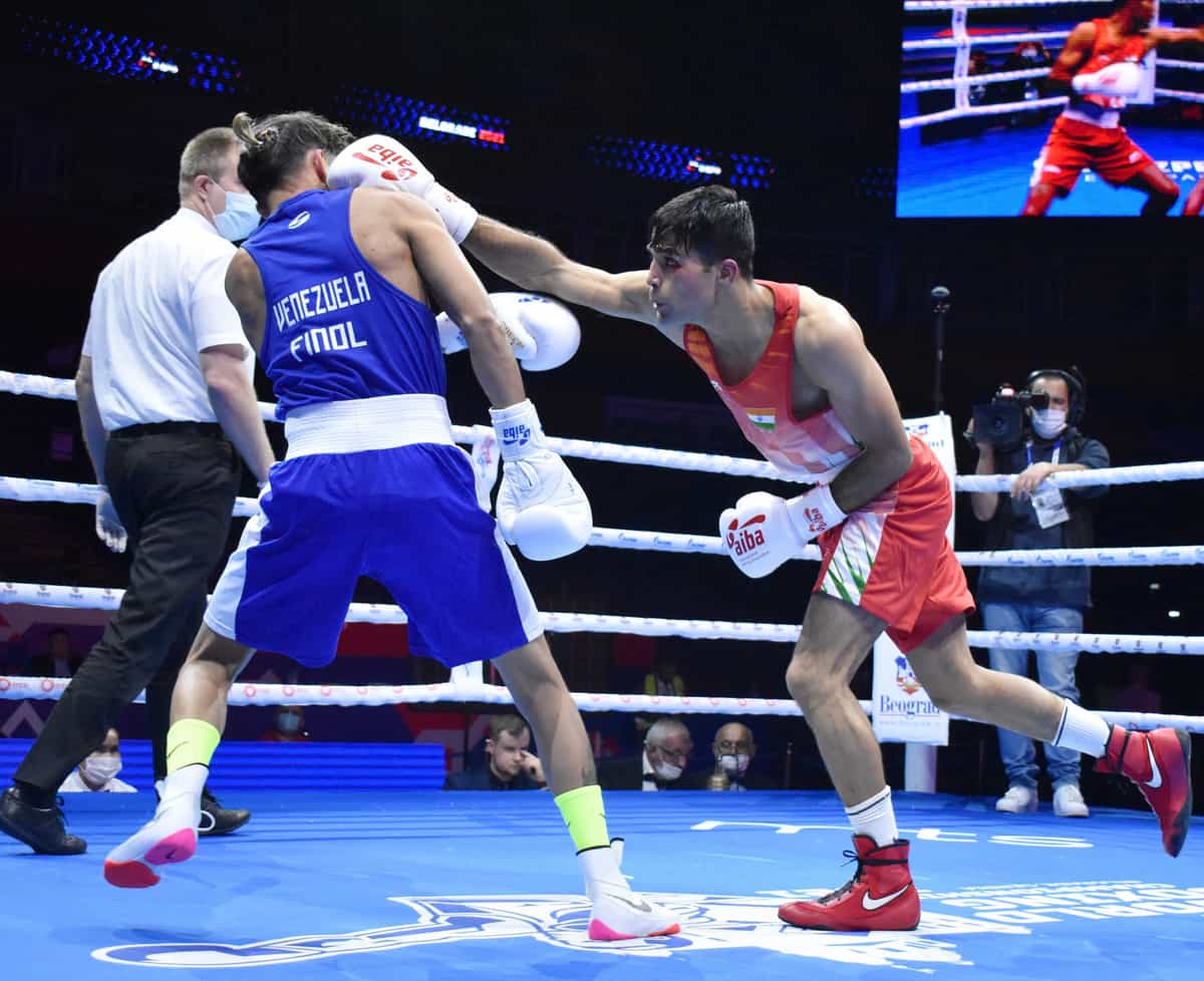 Akash Kumar aims for Men's Boxing World Championships final berth