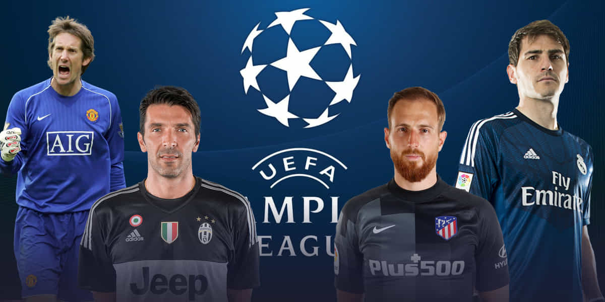Top 10 goalkeepers with most clean-sheets in UEFA Champions League