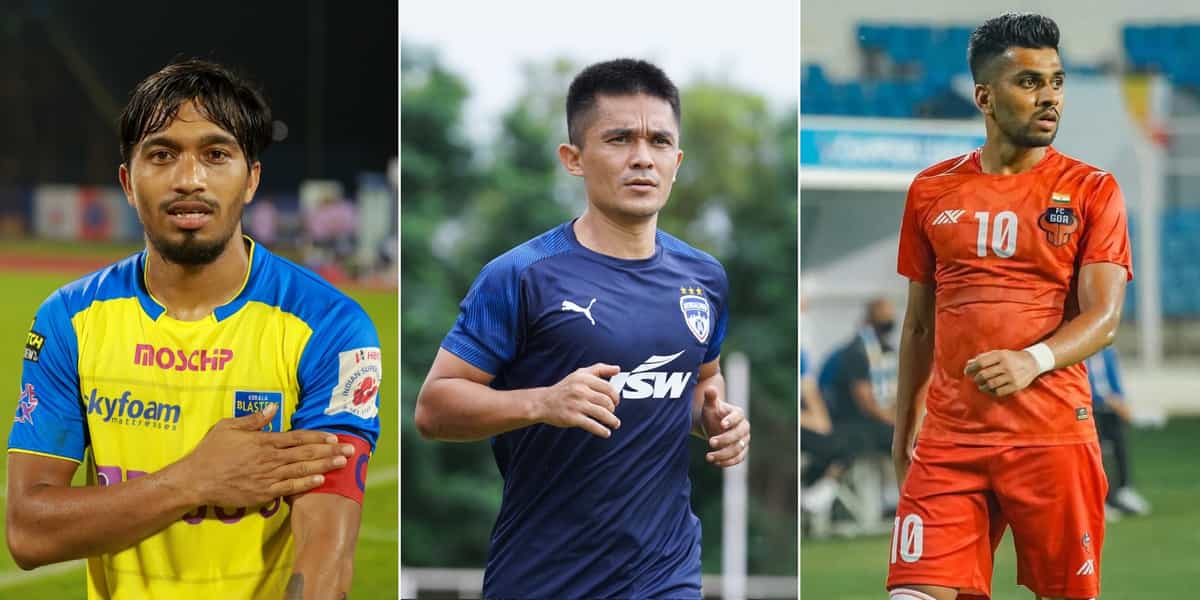 List of captains, vice-captains for all teams in ISL 2021-22
