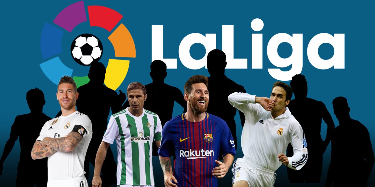 Top 10 players with most appearances in La Liga