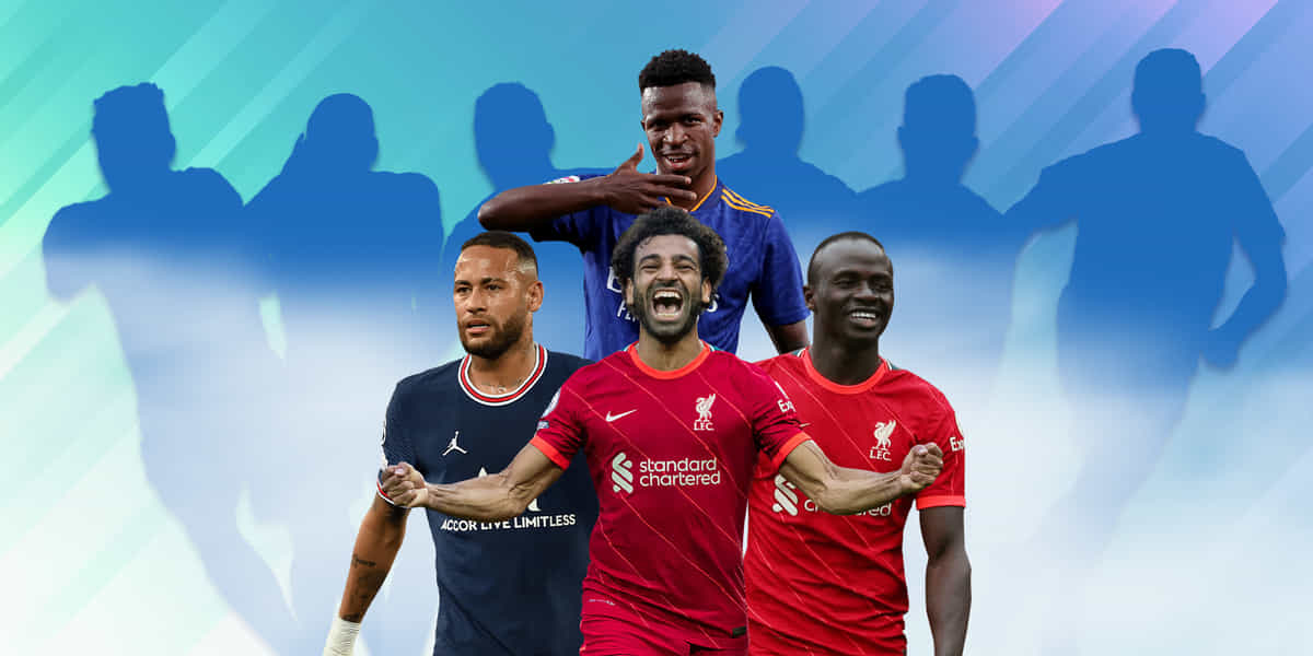 Who were the top 10 wingers in the world in 2021?