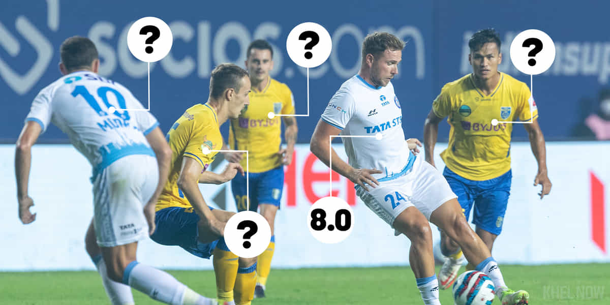 Ratings: Vazquez, Stweart shine as Kerala Blasters, Jamshedpur FC draw