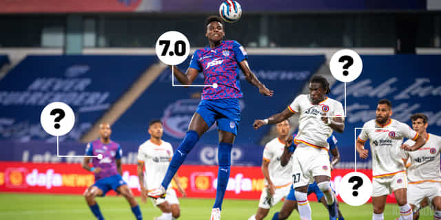 Ratings: Udanta, Adil strong as Bengaluru FC, SC East Bengal draw