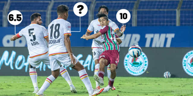 Ratings: Young Nassiri arrives in ATK Mohun Bagan's win over SC East Bengal