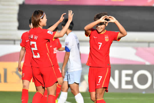 Wang Shuang nets brace as China PR trounce Chinese Taipei