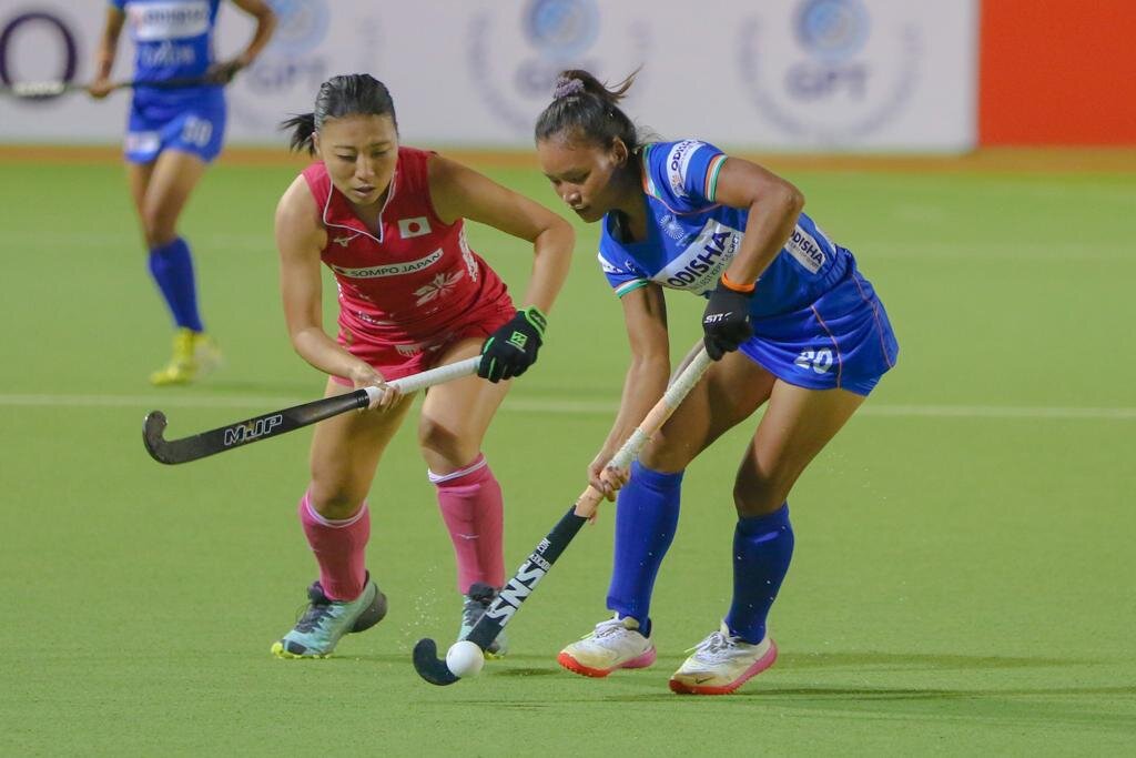 India vs Japan Women's Hockey Asia Cup