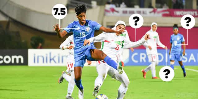 Ratings: Zohreh Koudaei takes the cake as Iran hold India to stalemate