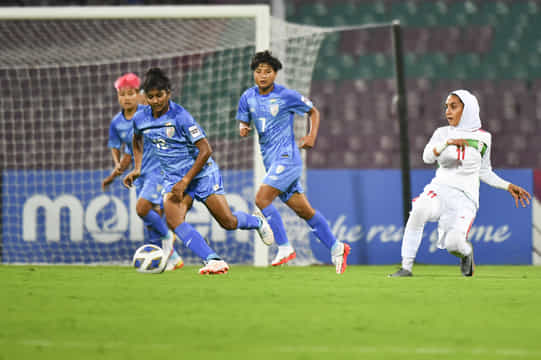 India fail to make chances pay Vs Iran in Women's Asian Cup