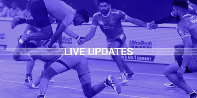 Pro Kabaddi League Season 8 Day 46: Live Updates