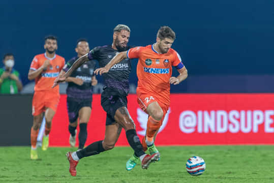 Late equalizer from Romario helps FC Goa snatch draw against Odisha FC