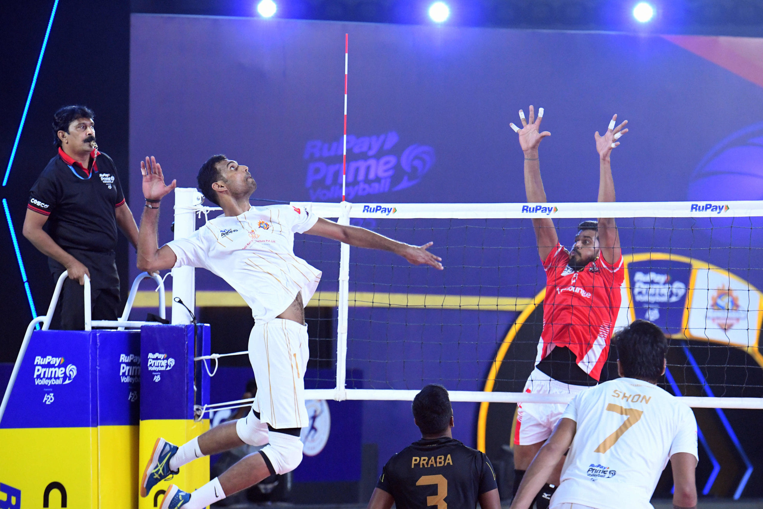 Angamuthu powers Ahmedabad to win in Prime Volleyball League