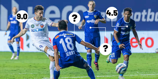 Ratings: Ortiz, Aiban lead FC Goa's decimation of Chennaiyin FC