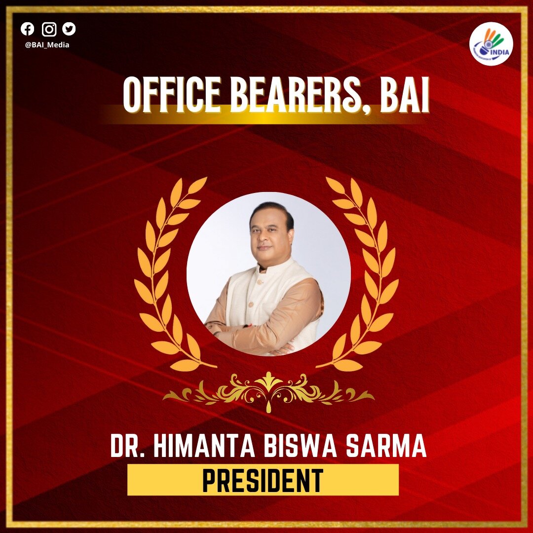 Himanta Biswa Sarma Re-elected As BAI President