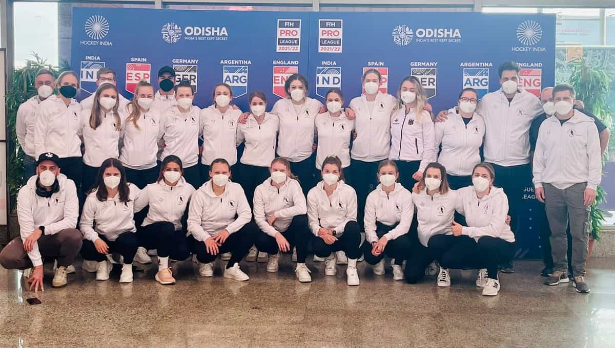 Germany arrive in Bhubaneswar for FIH Hockey Pro League matches