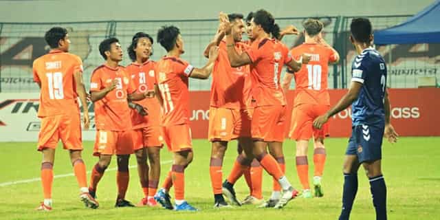 Kurtis Guthrie double helps RoundGlass Punjab put four past Kenkre FC
