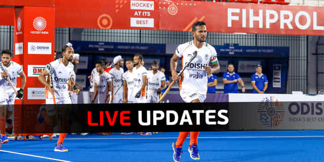 FIH Pro League: India vs England Match 1 Live Updates