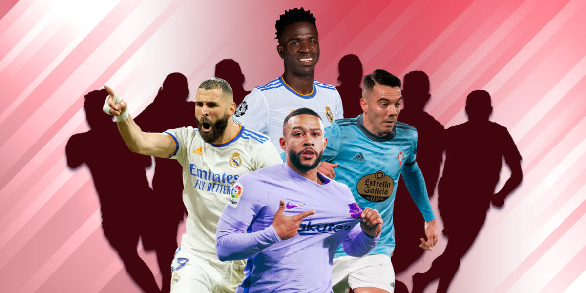 Top 10 goalscorers of La Liga 202122