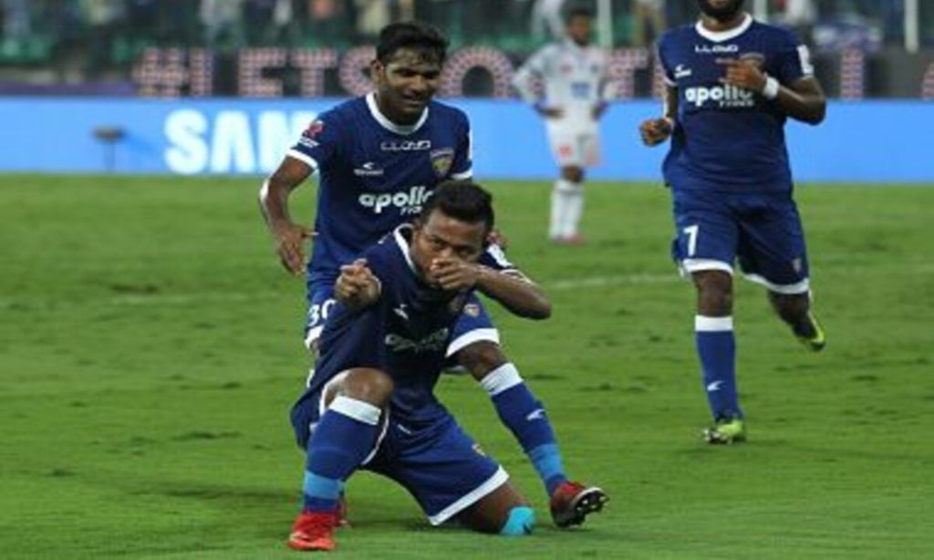 Indian football goal celebrations