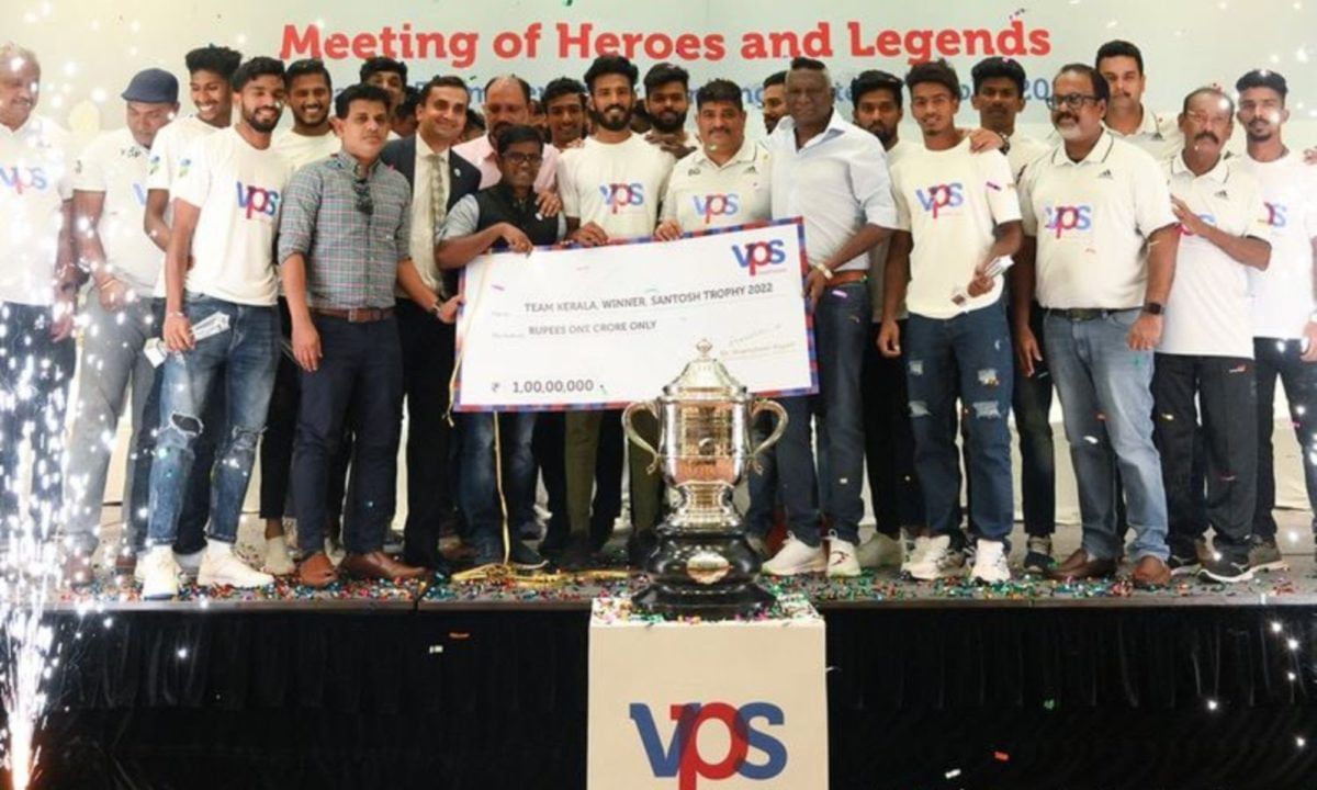 Top five most successful teams in Santosh Trophy history