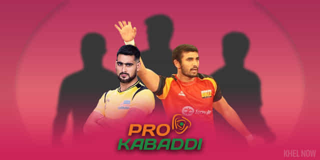 Top 5 players with most Raid points in the first season of PKL