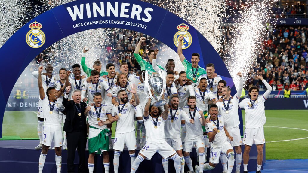 Karim Benzema also let his team to the Champions League title this season. 