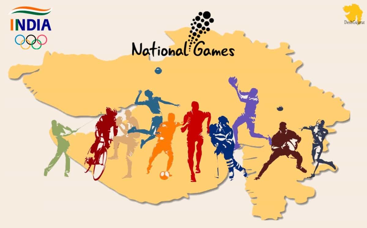 Dates for National Games Gujarat 2022 announced