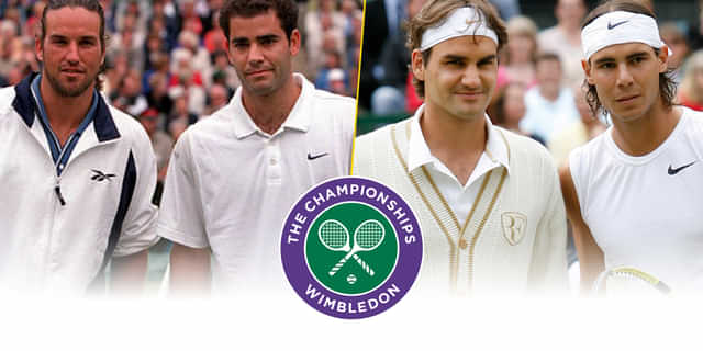 Top five men’s singles matches of all time at Wimbledon