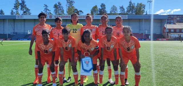 India U-17 Women's Team lost to Faroe Islands on penalties