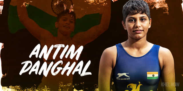 What are the top achievements of Asian Wrestling Championships silver medalist Antim Panghal?