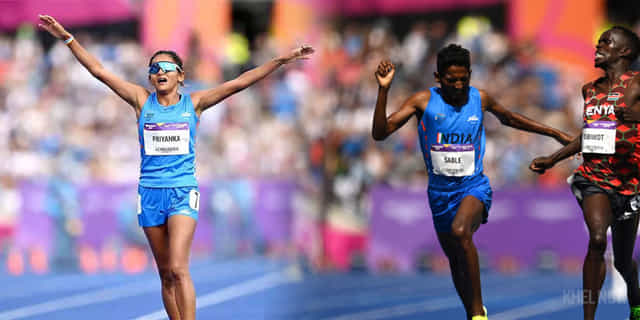 Avinash Sable, Priyanka clinch silver medals in Athletics at CWG