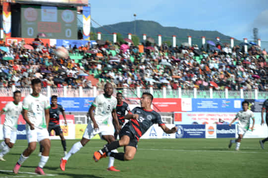 Army Red and NEROCA FC share spoils in Durand Cup 2022