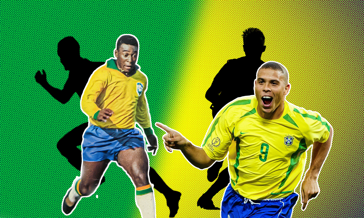Top 10 goalscorers for the Brazil national football team