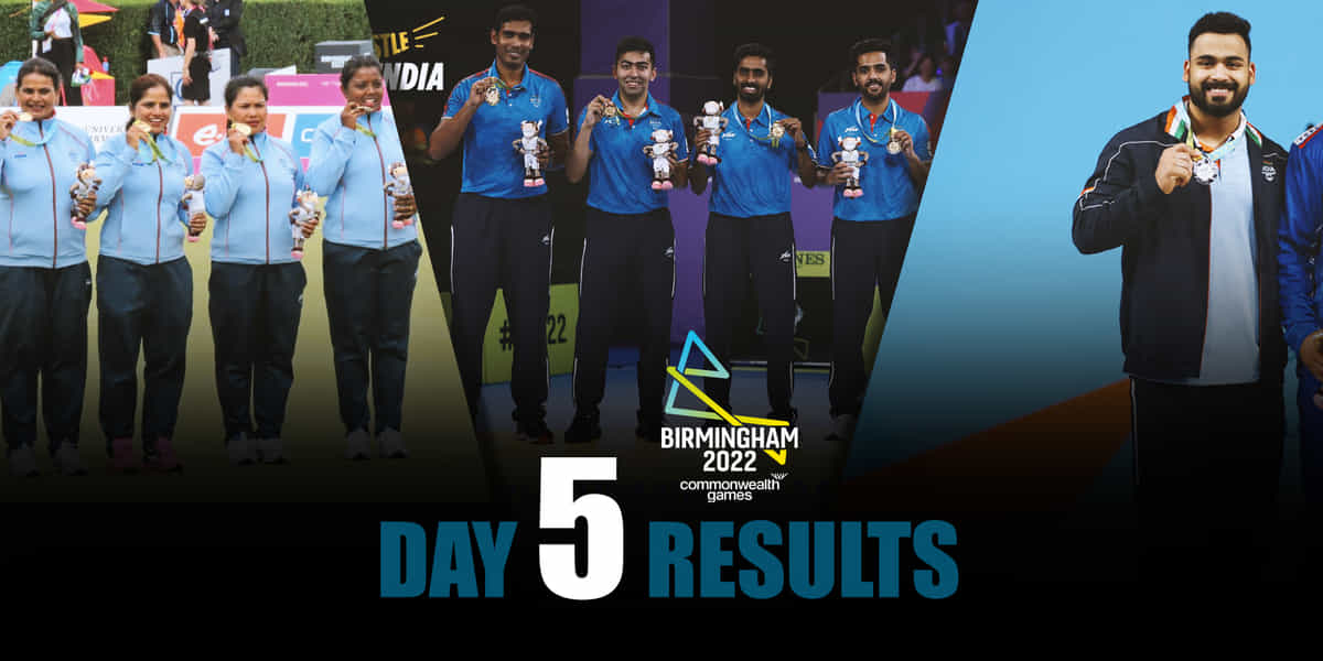 Commonwealth Games 2022 Day 5 Updated Results & Medal Tally: India clinch two gold, silver