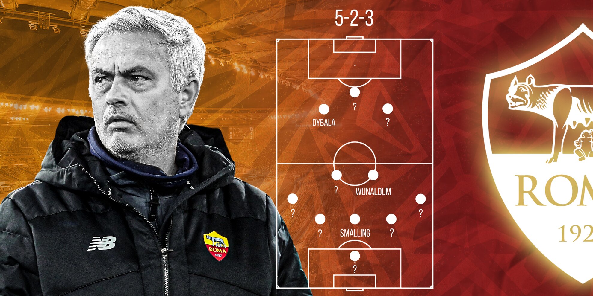 A.S. Roma predicted lineup for 2022-23 season
