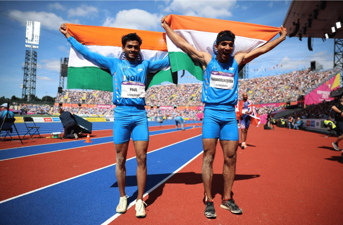CWG: Eldhose Paul, Abdulla Aboobacker clinch medals in men's triple jump