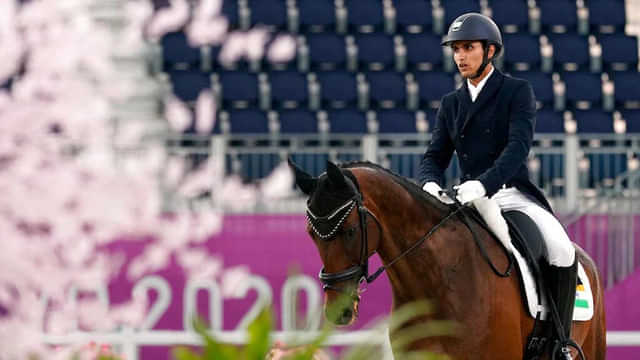 Fouaad Mirza seeks victory at Equestrian World Championships