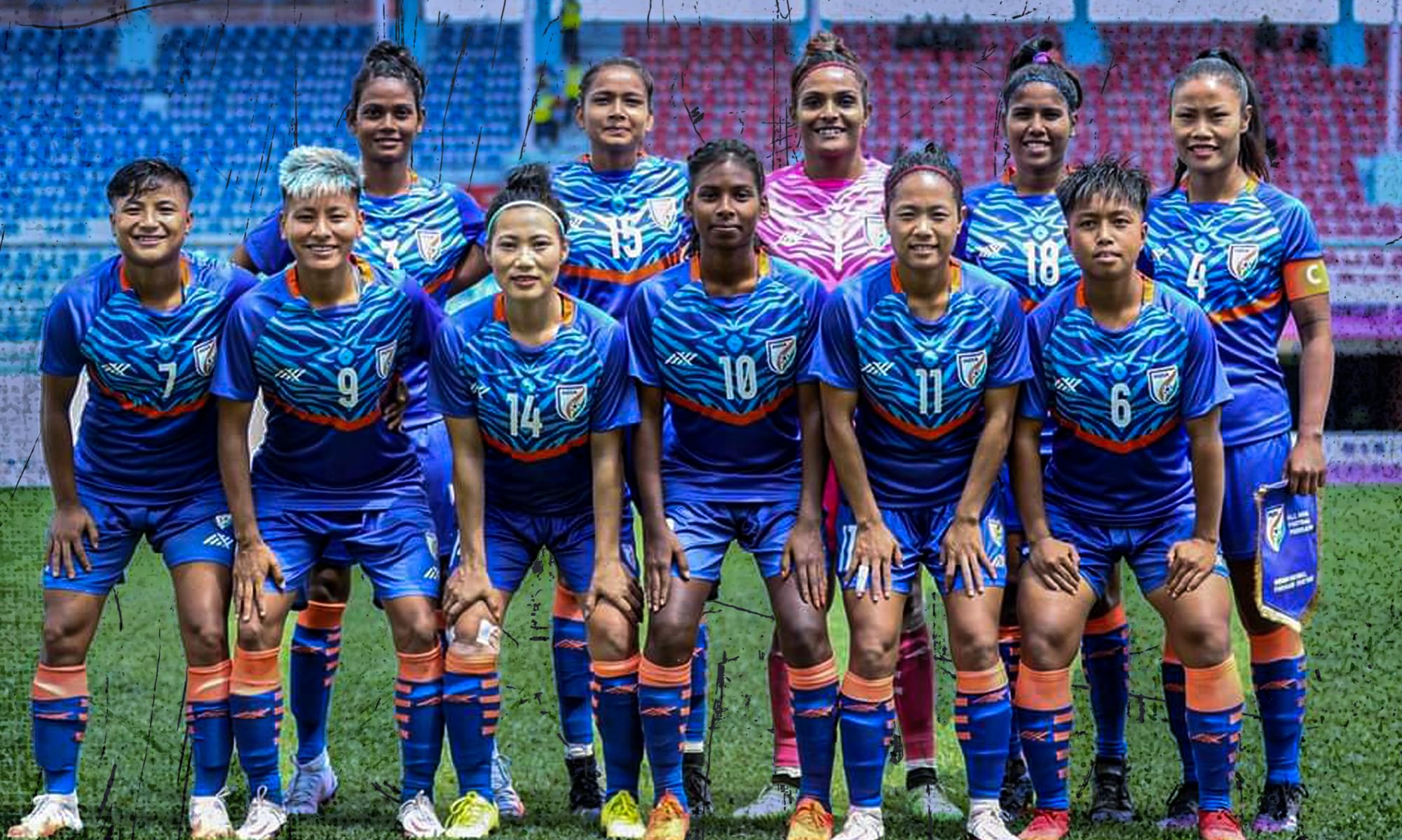 Indian women's football team's record in major tournaments