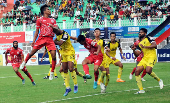 Army Red defeat defending ISL Champions Hyderabad FC
